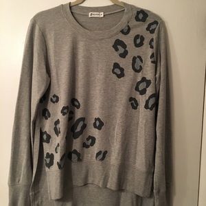Peloton Leopard Detail Pullover